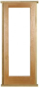 Pattern 10 Prehung Solid Oak External Door